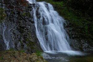 秋田県の障害者雇用の事例を紹介する記事のトップ画像で、秋田県を象徴する七滝の写真です。